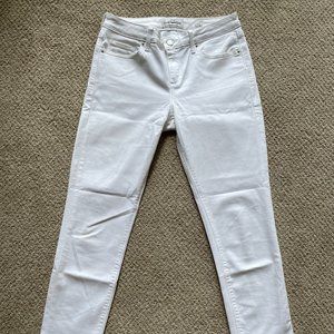 White Lucky Brand Jeans - Lolita Cropped